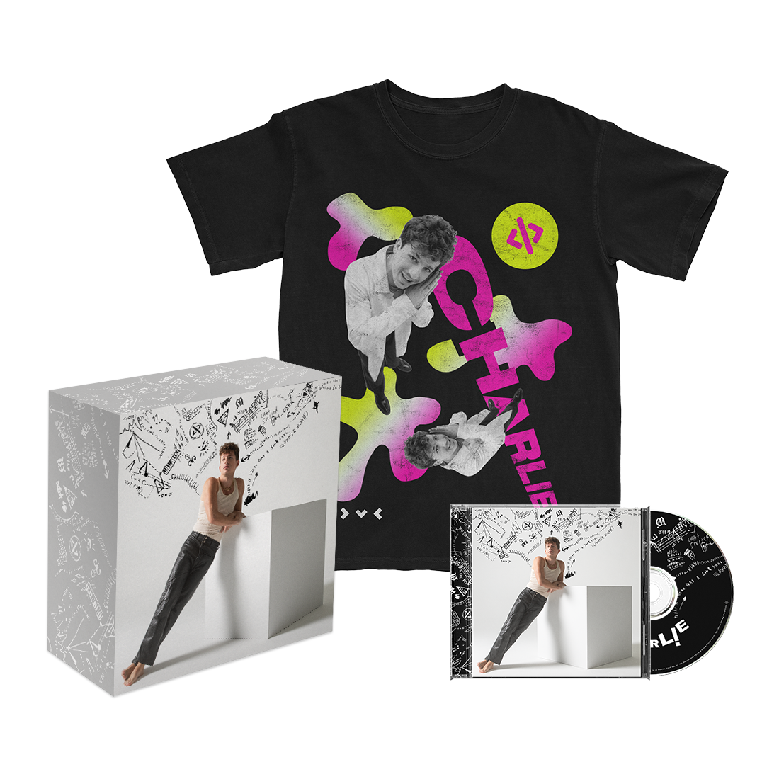 CHARLIE PUTH VIP MERCH セット（Charlie Puth Live in Singapore: December 2024  Concert Details & Tickets）